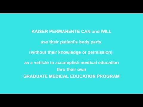 Kaiser Permanente Teaching Hospitals Graduate Medical Education Program Crimes II