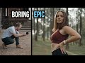 EPIC Video in BORING LOCATIONS - 7 Tips for CINEMATIC FOOTAGE anywhere