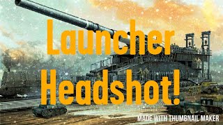 Call of duty WW2 - Rocket Launcher Headshot - Longshot KILL on Gustav cannon TDM.