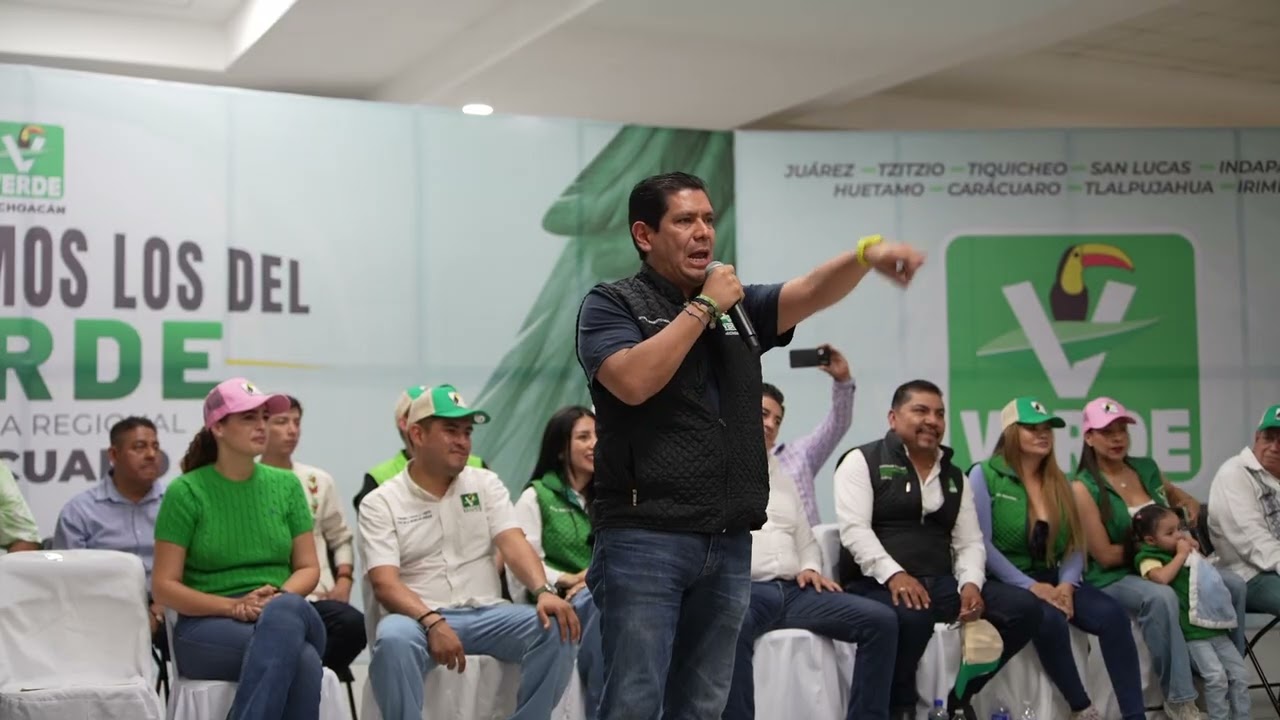 PVEM postulará a Cornelio Ríos Paniagua para la presidencia municipal de Juárez Michocán