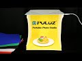 Puluz 20cm include 2 led panels folding 1100lm light studio box