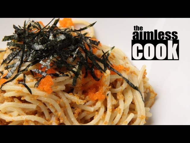 Japanese Uni Pasta Recipe (ウニパスタ) Sea Urchin Spaghetti