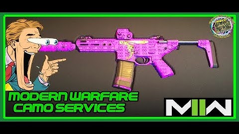 *NEW* UNLOCK ALL MW2! CAMOS/CALLING CARDS/OPERATORS/SHOWCASE! MW2 CAMO! MW2 SERVICES