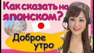 Японский Язык с Нуля【Урок 2】как сказать «доброе утро» и другие фразы на японском