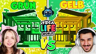 GRÜN vs GELB Haus in TOCA BOCA EINRICHTEN! screenshot 4