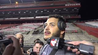 Jonah Jackson: Ohio State lineman on his return to Rutgers, Buckeyes 56-21 win