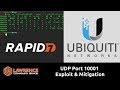 Ubiquiti / UniFI UDP port 10001 Exploit & Mitigation (in Description) for certain devices