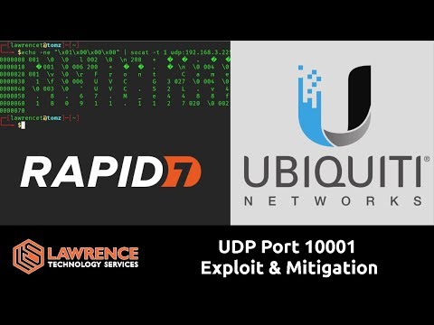 Ubiquiti / UniFI UDP port 10001 Exploit & Mitigation (in Description) for certain devices