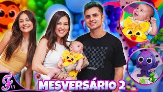 O MESVERSARIO 2 DO MEU FILHO FOI BOLOFOFOS - Fran Japa