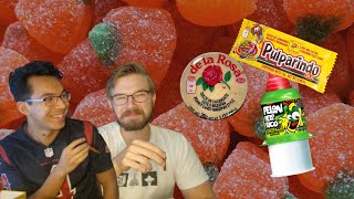Roommate reacts to Mexican Candy
