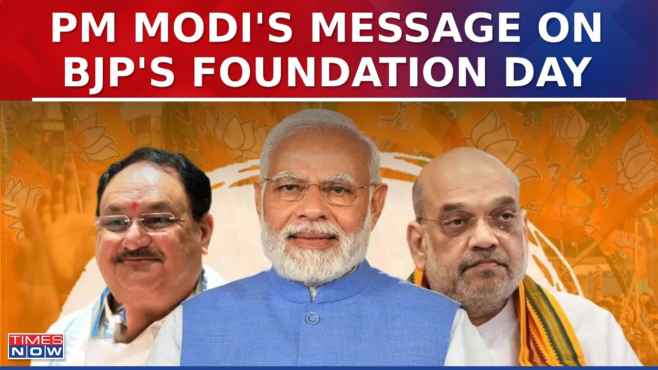 BJP Foundation Day 2024: PM Modi Extends Wishes On Good Governance To Party Members | Top News