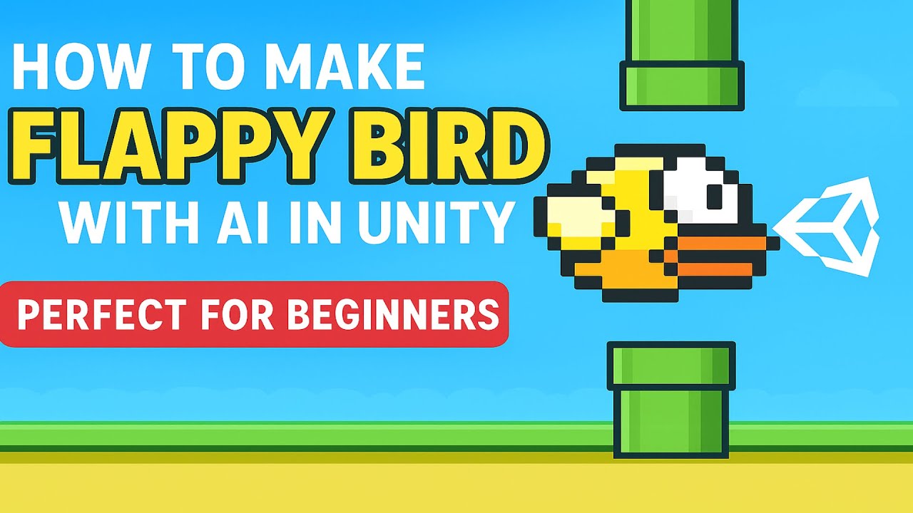 How to Make Flappy Bird with AI in Unity – Perfect for Beginners! (P1 ...