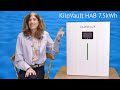 KiloVault HAB 48V 7.5kWh Lithium Battery