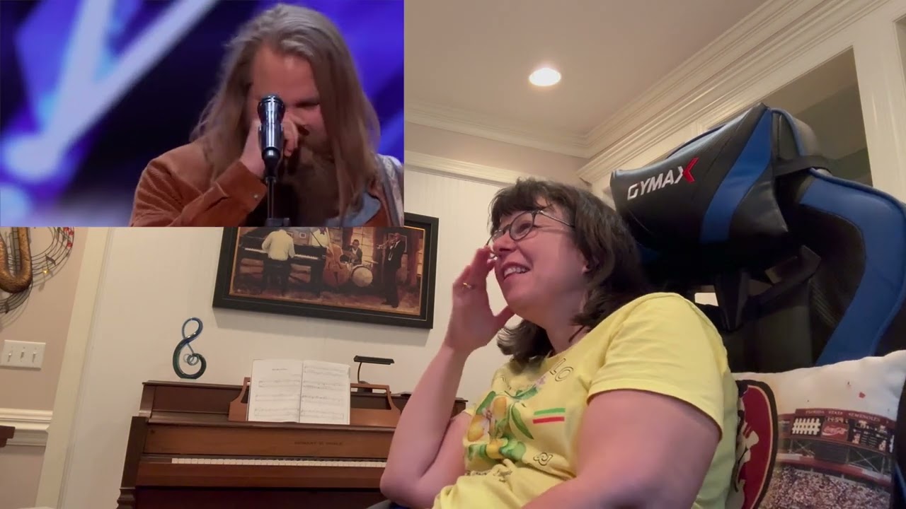 Music Teacher reacts - Chris Kläfford - Imagine - Original AGT audition