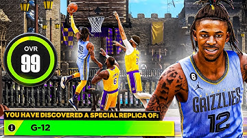 This *NEW* JA MORANT BUILD is MOST TERRIFYING SLASHER in NBA 2K23! UNSTOPPABLE CONTACT DUNKS