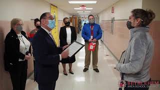 Bethlehem Area School District Employee of the Month April 2021: Amber Farnholtz