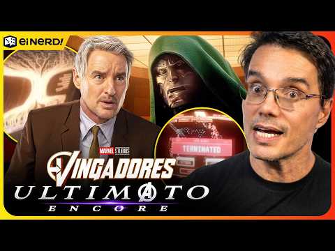 Thumbnail do vídeo: CENA DA TVA EM VINGADORES: ENCORE EXPLICADA [Análise do Pós Crédito]