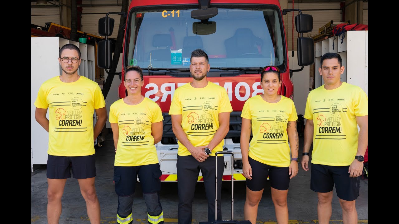 🏃‍♂️ La samarreta de la Vueling Cursa Bombers Barcelona 2023 👩‍🚒