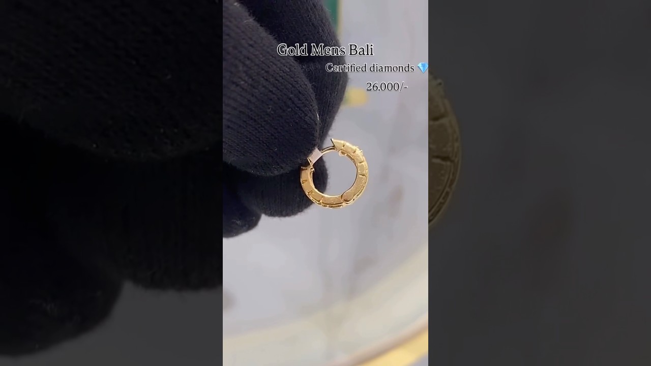 💎Designer Gold Bali Design For Mens | Gold Bali Collection 2025 
