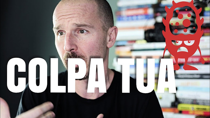 Quelli che incolpano sempre gli altri