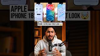 iPhone 18 Pro Max First LOOK is Here🤩🤯 #apple #iphone18promax #short