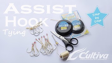 How to tie Assist Hooks for Shore Jigging