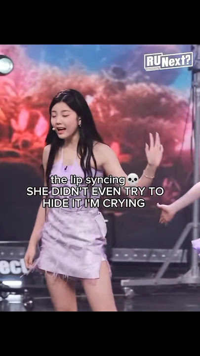 The lip sync💀 (No Hate) #illit #wonhee