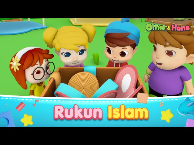 Omar & Hana | Rukun Islam | Lagu Kanak-Kanak Islam class=