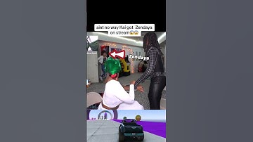 Zendaya Caught Kai Cenat Cheating On Her! 🤯 #funny #comedy #tiktok #shorts #twitch  #girl