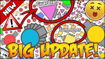 BRAND NEW EPIC DIEP.IO UPDATE: NEW HARD BOSS TANKS (GUARDIAN & SUMMONER) - 4 TEAMS MODE (DIEPIO #27)