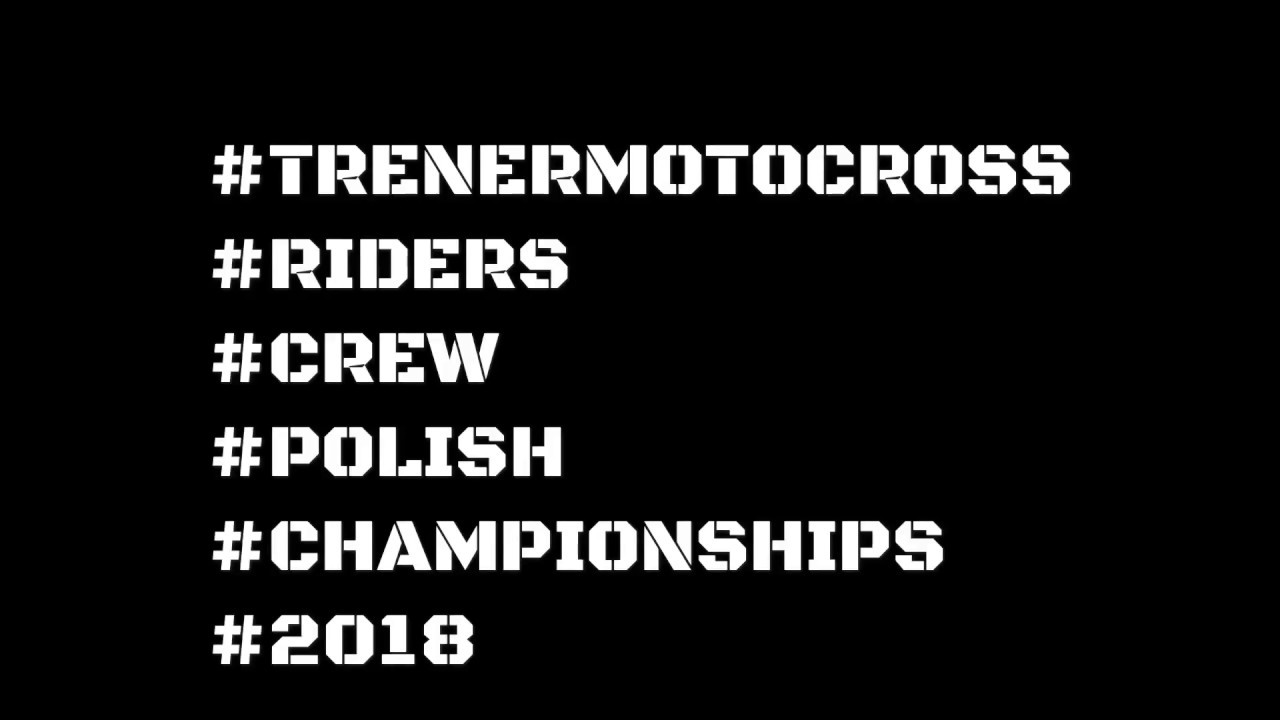 crossfox TRENERMOTOCROSS I RIDERS I CREW I 2018 I POLISH CHAMPIONSHIPS