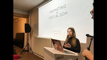 Animating the Virtual DOM by Sarah Drasner (@sarah edo)