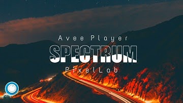 SPECTRUM INSIDE TEXT EDIT using Avee Player and PixelLab