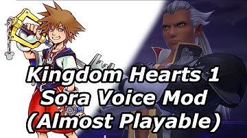 Sora vs Data Ansem | KH1 Sora Voice Mod Showcase | Kingdom Hearts 3 (Critical Mode, No Damage)
