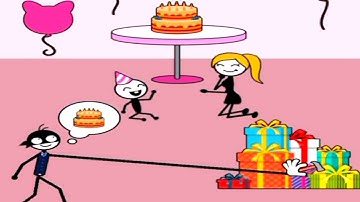 Stickman Master Thief Puzzle Games All New Update Levels 1-20 Solution 🤓 Funny Android Gameplay