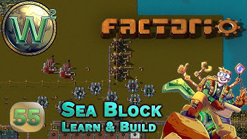 Factorio Sea Block Learn & Build - Oil Processing - Let