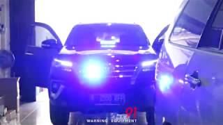 Toyota Fortuner VRZ w/ Whelen Euro1, Whelen SA40 Lopro, Senken YD100i, Fedsig 4R - Code.91