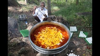 World Largest Scrambled EGG Prepared by My Daddy ARUMUGAM / Village food factory