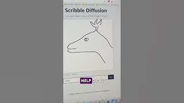 Turn drawings into Masterpiece using Scribble Diffusion