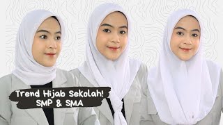 Style Hijab Sekolah Ga akan Masuk BK | Tutorial Segiempat!