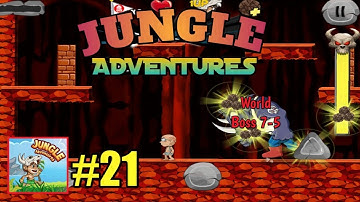 Jungle Adventures Gameplay Walkthrough Part 21 Boss 7-5 (Android, iOS) #21