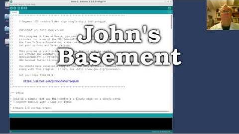 How to 3D Print a Giant LED Sign (Part 16): Arduino Code I