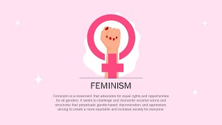 Feminism Animated Presentation Slides