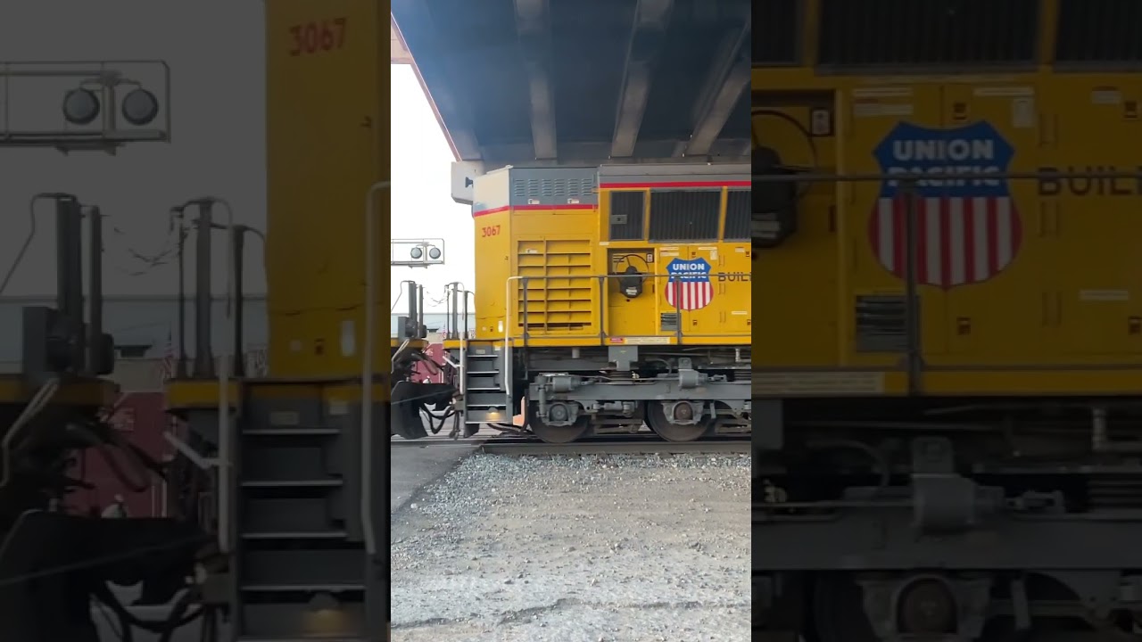 Freshly painted UP SD70ACe-T4 