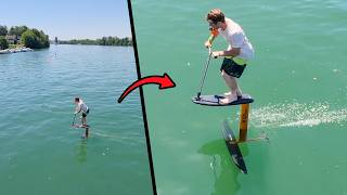 THIS UNIQUE SCOOTER FLIES ON WATER - I LEARNED PUMP FOILING IN 1 HOUR!
