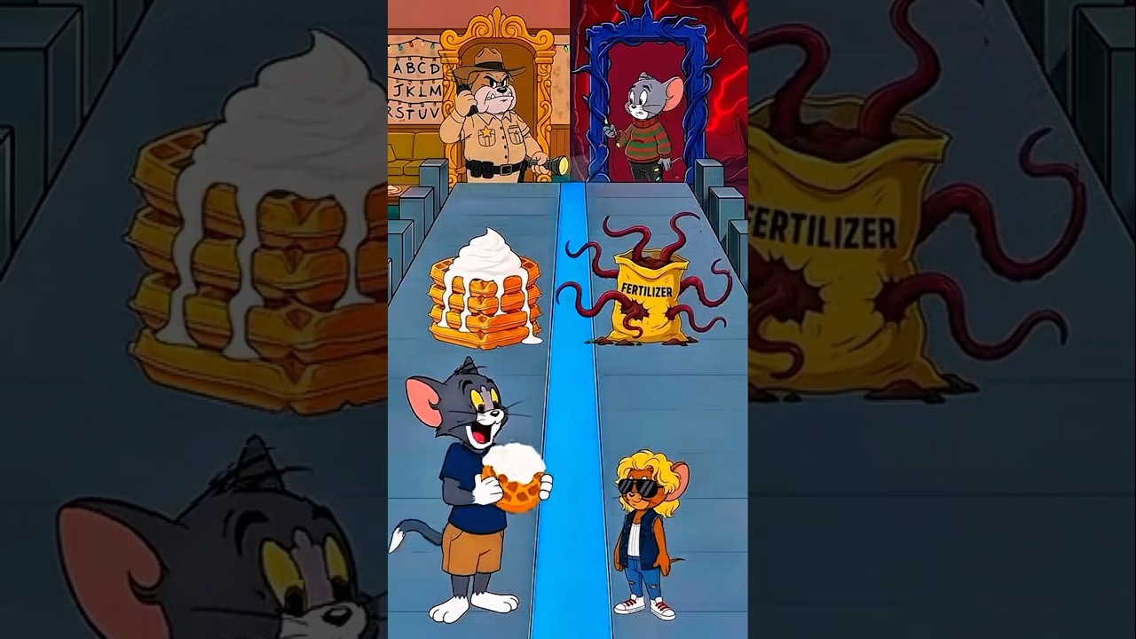 Tom vs Jerry fight IQ-⚔️##roblox #challenge #crazyfiltergames