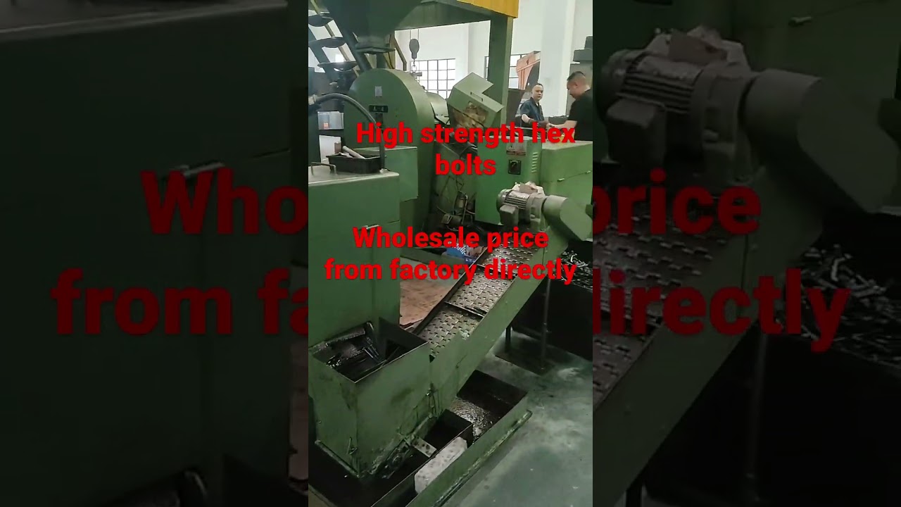 Ningbo high quality carbon steel hex bolts #8.8 10.9 din933 DIN931 din912