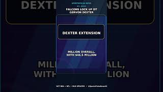 Falcons lock up DT Gervon Dexter