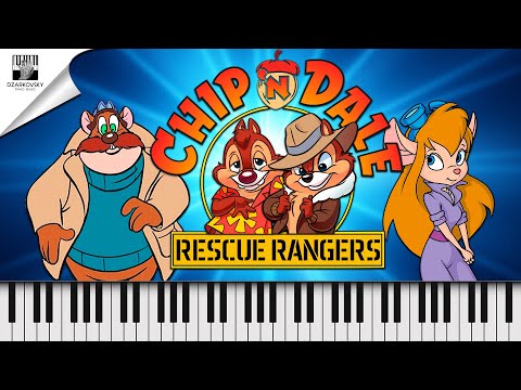 Чип и Дейл музыка (кавер на пианино) / Chip and Dale cover piano