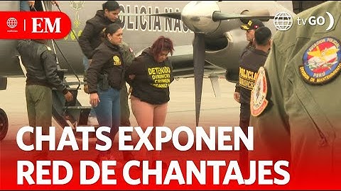 Chats reveal blackmail network from seized cell phone | Midday Edition | Peru News